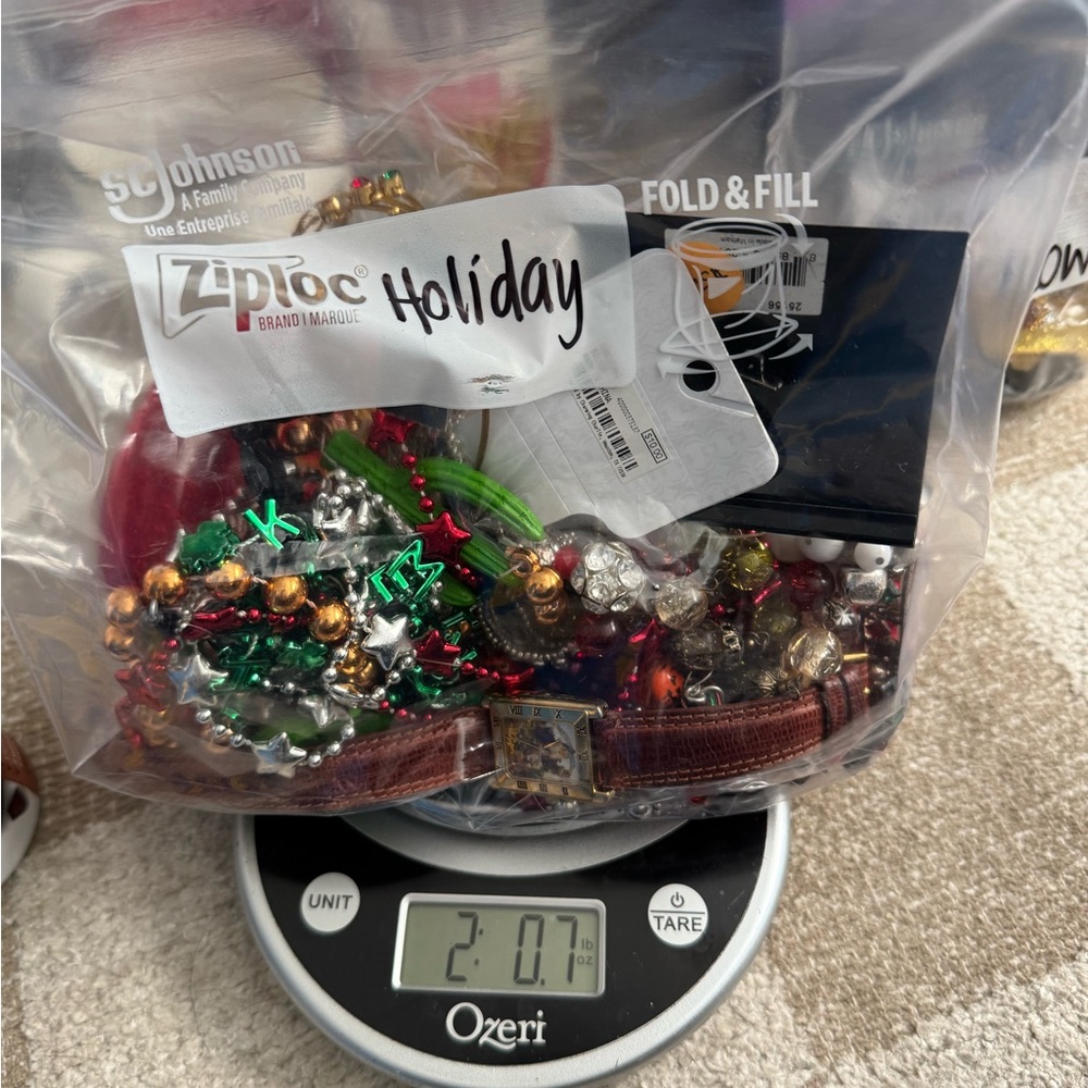 2lb Holiday Jewelry mystery bag!